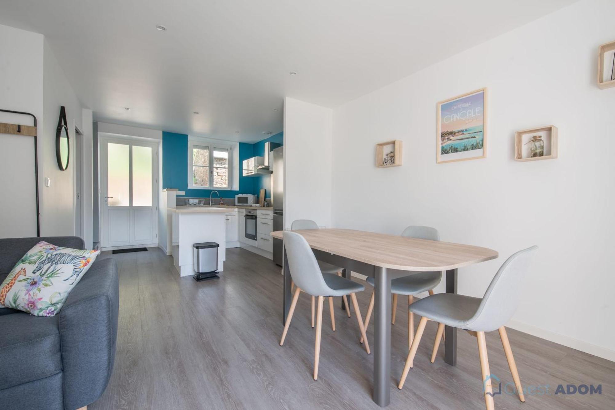 Appartement au cœur de Cancale à 2 pas du port Exterior foto